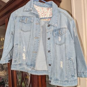 Women's Light Blue Denim Jacket